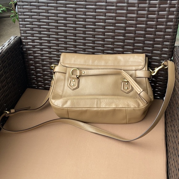 Coach Eva Satchel Schooler Bag - Beige Authentic. Crossbody - Picture 3 of 7